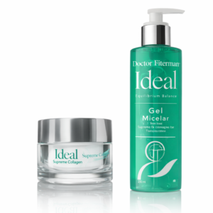 Alternative view of Set îngrijire față Doctor Fiterman® Ideal Collagen & Elastin Specialist – cremă 50 ml + gel micelar 250 ml