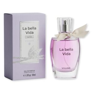 Apă de parfum pentru femei La Bella Vida Violet, 30 ml, V.V.LOVE®
