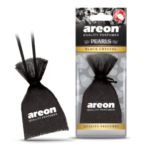 Odorizant auto si cameră Areon Pearls Black Crystal, săculeț parfumat