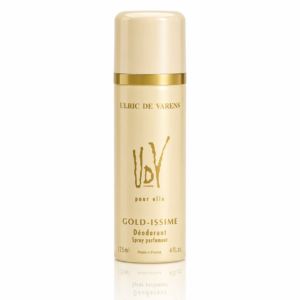 Deodorant spray pentru femei Ulric de Varens UDV Pour Elle Gold-Issime, 125 ml