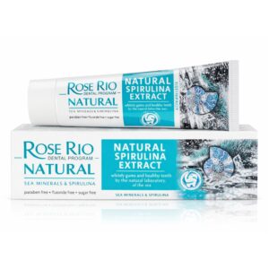 Pastă de dinți Rose Rio Natural cu Spirulină, 65 ml