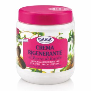Mască de păr regenerantă Mil Mil Professional cu Unt de Shea, 1000 ml