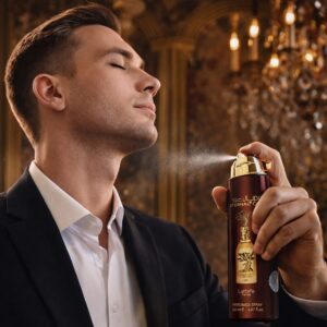 Alternative view of Spray parfumat unisex Eternal Oud, 200 ml, Lattafa Pride®
