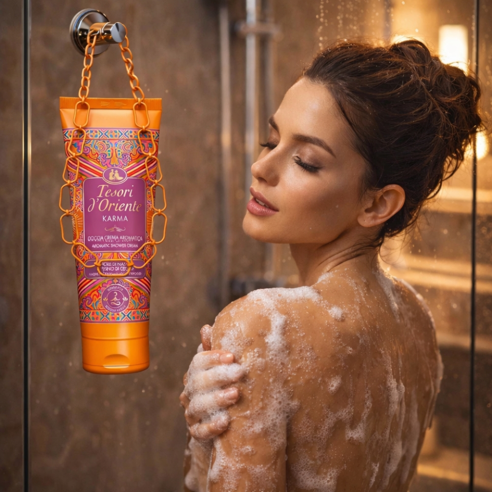 Cremă de duș Tesori d’Oriente Karma, 250 ml - imagine 2