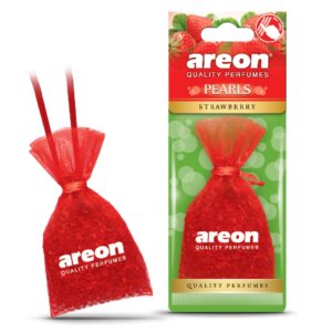 Odorizant auto și cameră Areon Pearls Strawberry, săculeț parfumat