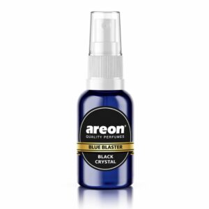 Odorizant spray auto și cameră Areon Blue Blaster Black Crystal, 30 ml