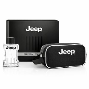 Set cadou Jeep Freedom Essentials – Apă de toaletă EDT 100 ml& Borsetă