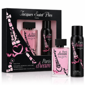 Set cadou femei Paris Dream, Apă de parfum 100 ml + Deodorant 125 ml, Jacques Saint Pres®