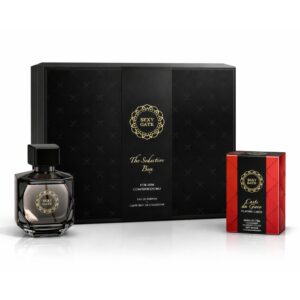 Set cadou pentru bărbați Sexy Gate The Seductive Box – Apă de parfum EDT 100 ml & Pachet de cărți de joc