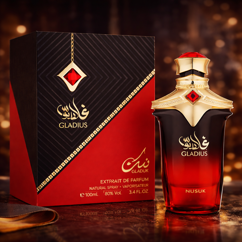 Extrait de Parfum arăbesc pentru bărbați, NUSUK Gladius, 100 ml - imagine 4