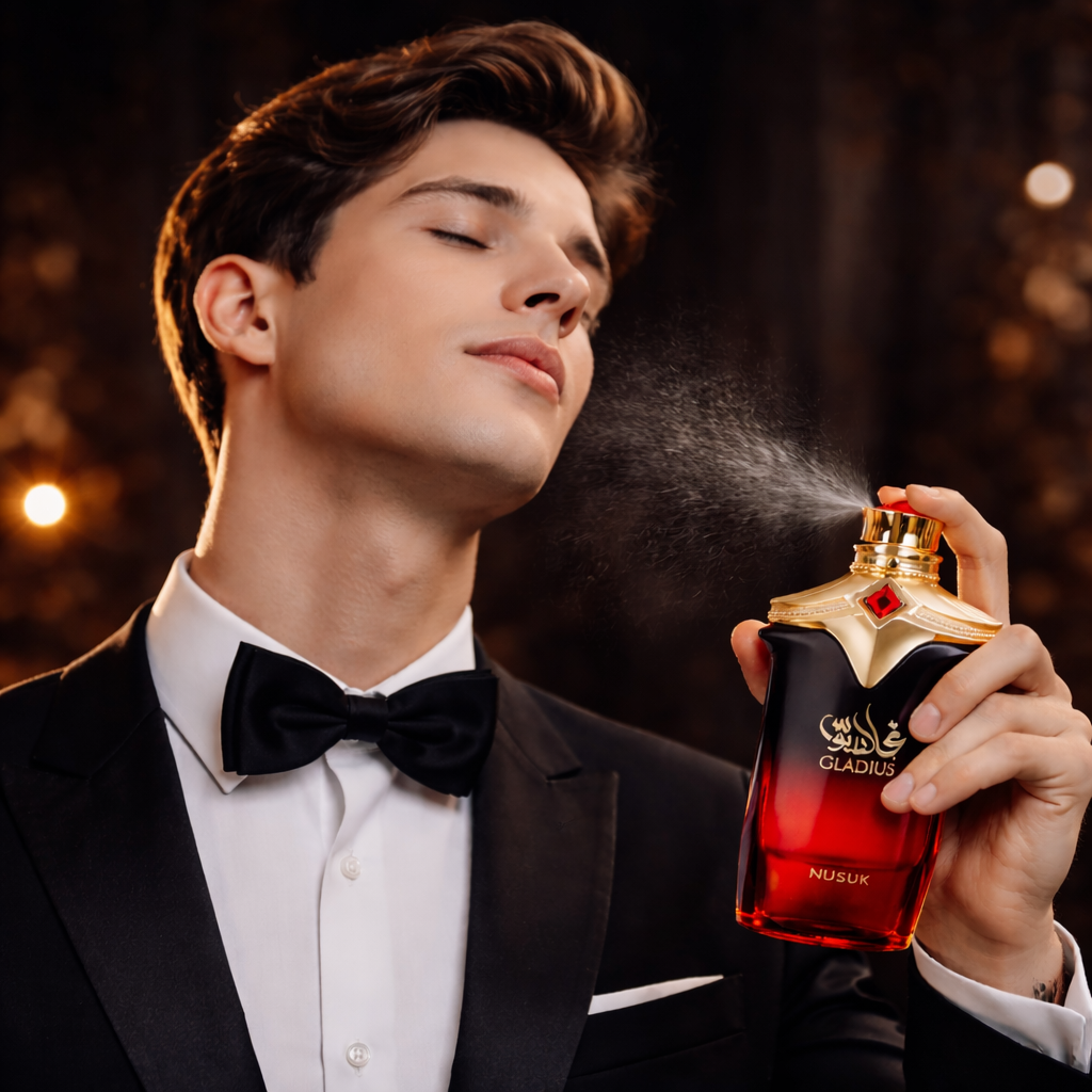 Extrait de Parfum arăbesc pentru bărbați, NUSUK Gladius, 100 ml - imagine 2