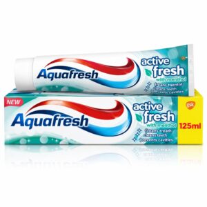 Pastă de dinți Aquafresh Active Fresh cu mentol, 125 ml