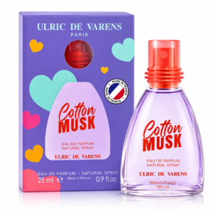 Apă de parfum pentru femei Cotton Musk, EDP, 25 ml, Ulric de Varens®