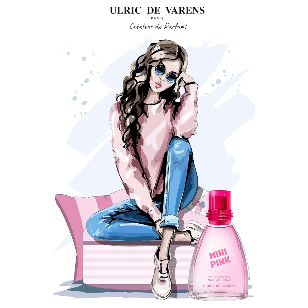 Apă de parfum pentru femei Mini Pink, EDP, 25 ml, Ulric de Varens® - imagine 5