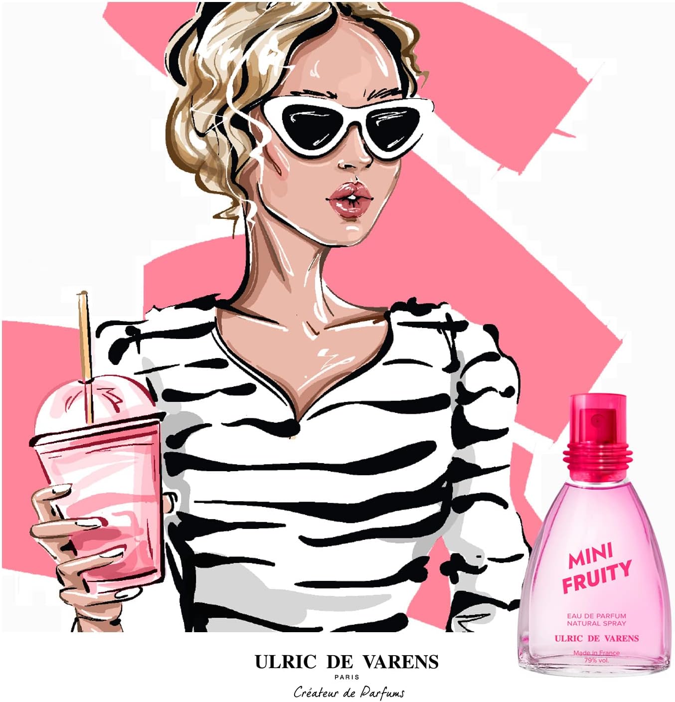 Apă de parfum pentru femei Mini Fruity, EDP, 25 ml, Ulric de Varens® - imagine 3