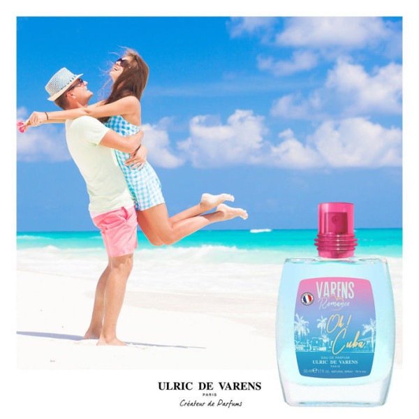 Apă de parfum pentru femei Ulric de Varens Oh! Cuba, EDP 50 ml - imagine 3