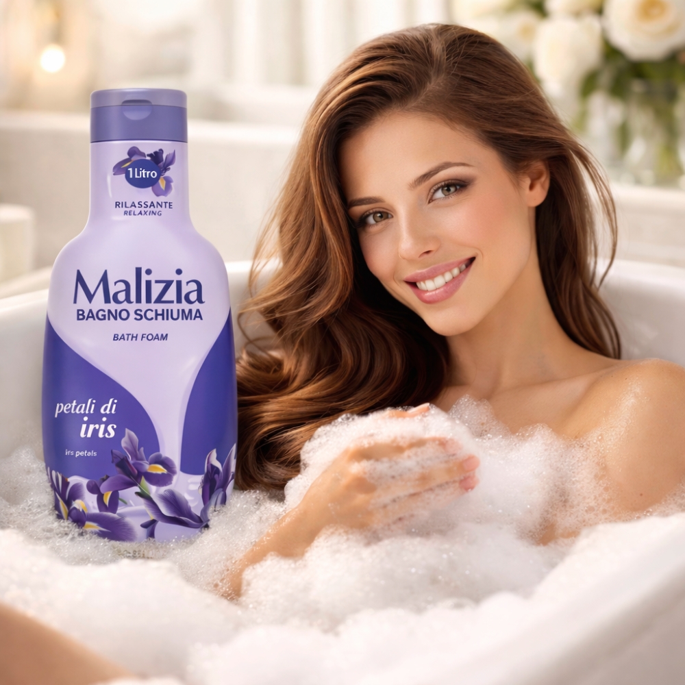 Spumant de baie Malizia cu Flori de Iris, 1 L - imagine 2