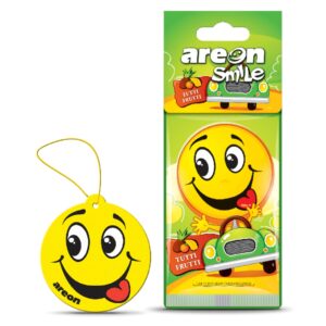 Odorizant auto tip card AREON Smile Tutti Frutti