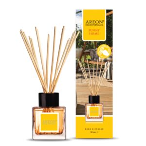 Odorizant de cameră cu bețișoare Areon Sunny Home, 50 ml