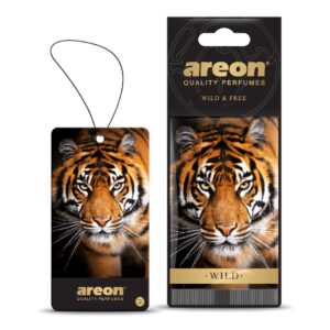 Odorizant auto tip card AREON Wild & Free Wild Tiger, Special Selection