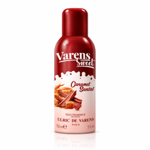 Deodorant spray pentru femei Ulric de Varens Varens Sweet Caramel Santal, 150 ml