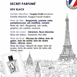 Alternative view of Apă de toaletă pentru bărbați UDV Black, 100 ml, Ulric de Varens®