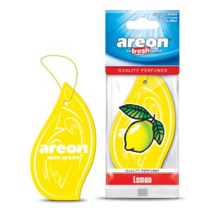 Odorizant auto tip card AREON Refreshment Lemon