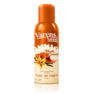 Deodorant spray pentru femei Ulric de Varens Sweet Vanille Caramel, 150 ml