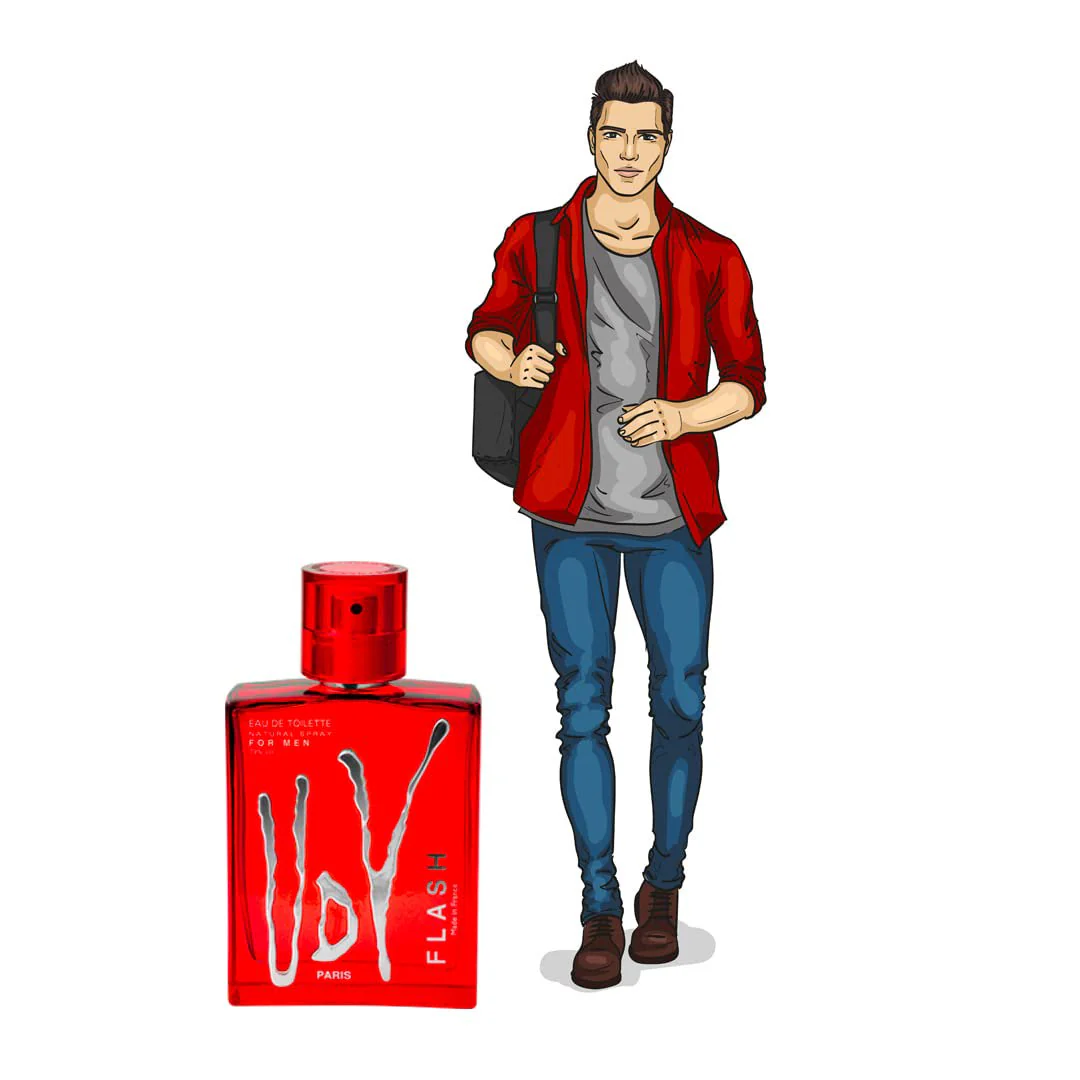 Apă de toaletă pentru bărbați UDV Flash, 60 ml, Ulric de Varens® - imagine 3