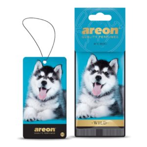 Odorizant auto tip card AREON Ice Dog Wild, Special Selection