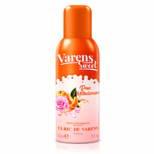 Deodorant spray pentru femei Ulric de Varens Sweet Rose Mandarine, 150 ml