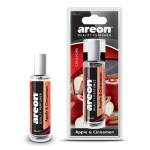 Odorizant lichid pentru casă și mașină, AREON Apple & Cinnamon, 35 ml