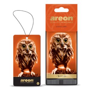 Odorizant auto tip card AREON Agent Owl Wild, Special Selection