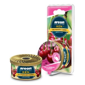 Odorizant solid pentru casă și mașină AREON KEN Californian Cherry, 35 g