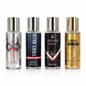 Set 4 parfumuri bărbătești tip spray, 4 x 90 ml, V.V.LOVE®