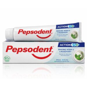 Pastă de dinți Pepsodent cu Bicarbonat & Rozmarin, acțiune 1-2-3, 75 ml