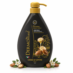 Săpun lichid Dermomed® cu ulei de argan și note elegante orientale, 1000 ml