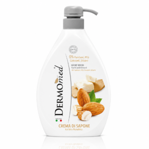 Alternative view of Săpun lichid Dermomed® cu parfum delicat de migdale și unt de shea, 1000 ml
