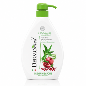 Alternative view of Săpun lichid Dermomed® cu aloe vera și parfum fresh de rodie, 1000 ml