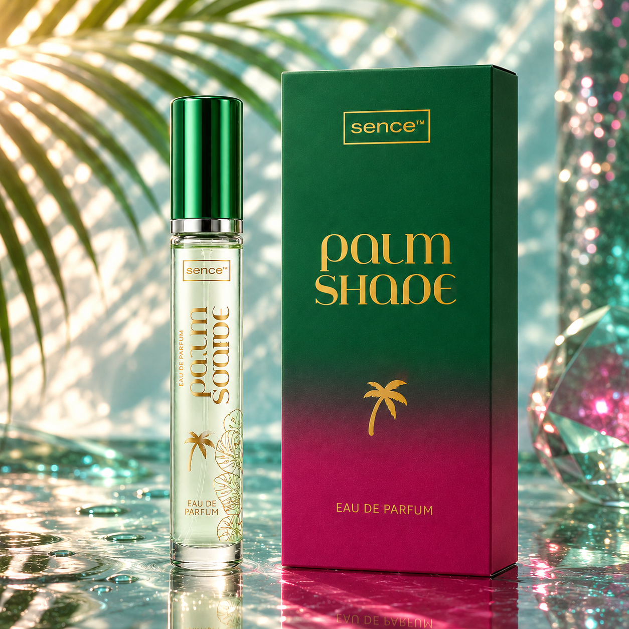 Apă de parfum pentru femei Palm Shade, 15 ml, Sence® - imagine 3