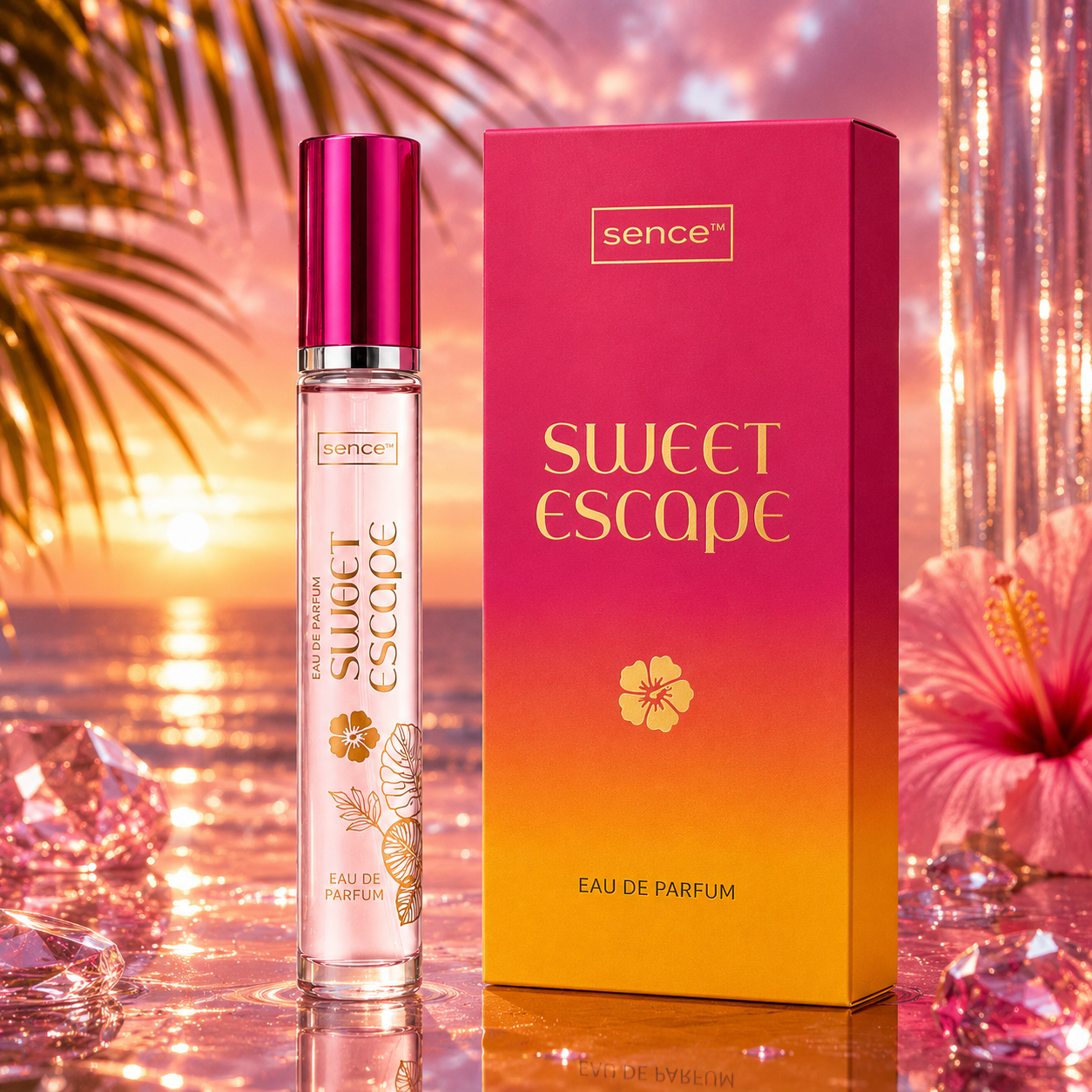 Apă de parfum pentru femei Sweet Escape, 15 ml, Sence® - imagine 3