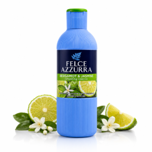 Gel de duș Felce Azzurra® cu parfum fresh de bergamotă și iasomie, 650 ml