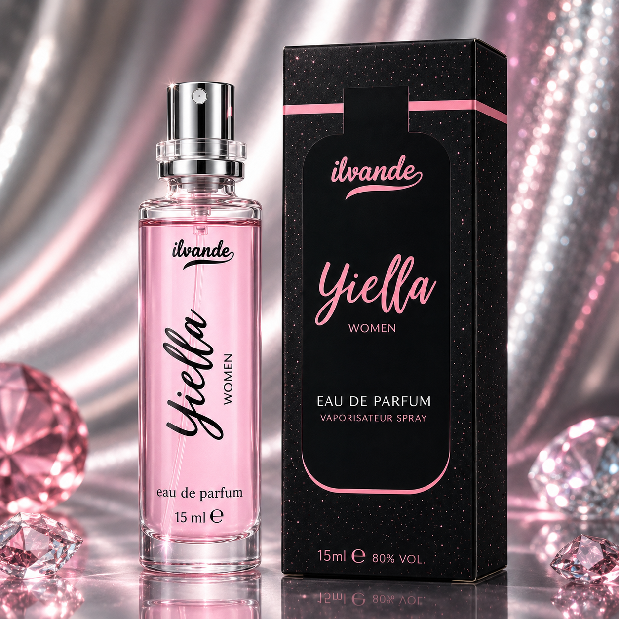 Apă de parfum pentru femei Yiella Women, 15 ml, Ilvande® - imagine 3