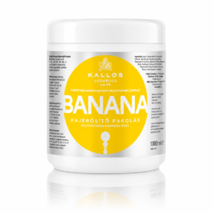 Mască pentru păr cu extract de banană și complex multivitaminic, BANANA Hair Mask, 1000 ml, Kallos Cosmetics®