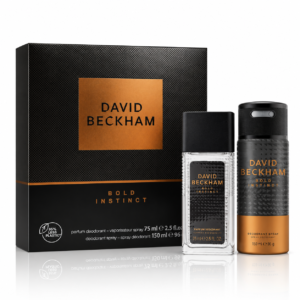 Set cadou David Beckham® Bold Instinct – parfum deodorant 75 ml & deodorant spray 150 ml