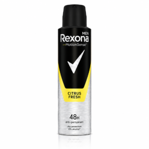 Deodorant spray antiperspirant pentru bărbați Rexona® Men MotionSense Citrus Fresh, 150 ml