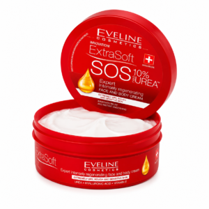 Alternative view of Cremă regeneratoare intensivă pentru față și corp Eveline Cosmetics® ExtraSoft SOS cu 10% Uree, 175 ml