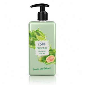 Săpun lichid cremă Shik Nectar® cu aromă de guava și lime, 450 ml