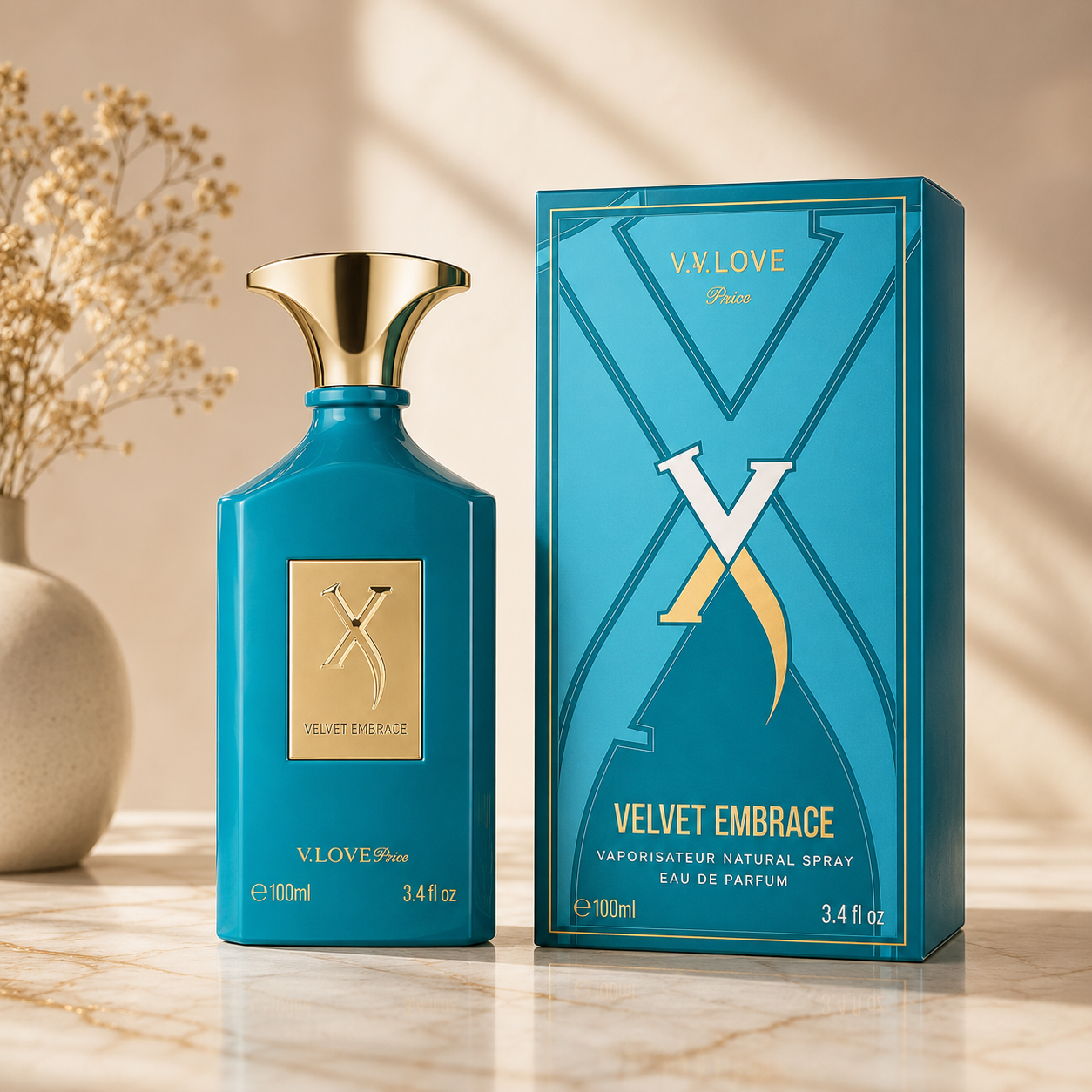 Apă de parfum unisex Velvet Embrace, 100 ml, V.V LOVE® - imagine 3
