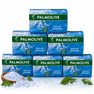 Set 6 săpunuri Palmolive Naturals® Feel the Massage, 6 x 90 g – cu cristale de săruri marine